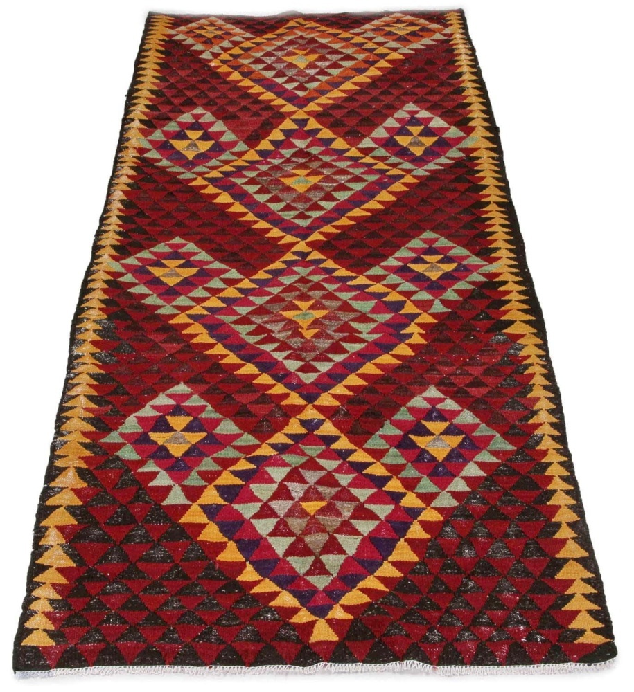 1604010-1 Hand-knotted Persian rug - Meshkin Shahr Kilim, 323 x 140 cm