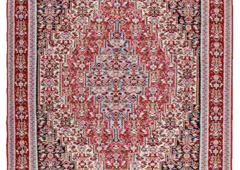 Hand-knotted Persian rug - Senneh Kilim, 150 x 253 cm