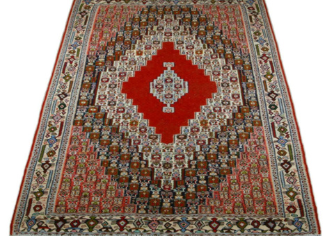 Hand-knotted Persian rug - Varni Sanandaj Kilim, 164 x 249 cm