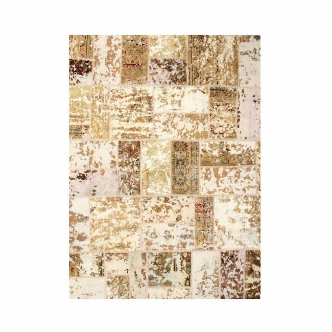 1604021-1 Hand-knotted Persian patchwork rug - Tabriz, 170 x 232 cm