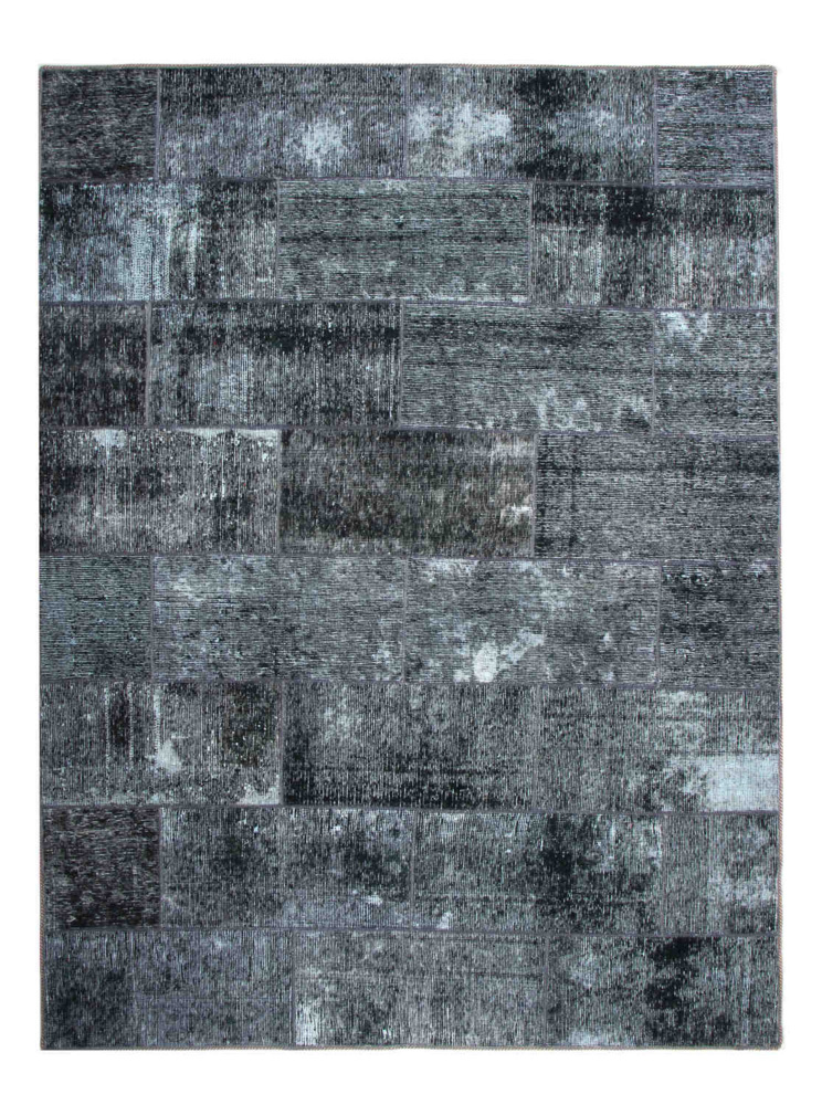 1604044-1 Hand-knotted Persian patchwork rug - Wool/yarn, 181 x 243 cm