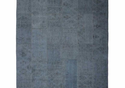 Hand-knotted Persian patchwork rug - Wool/yarn, 184 x 244 cm