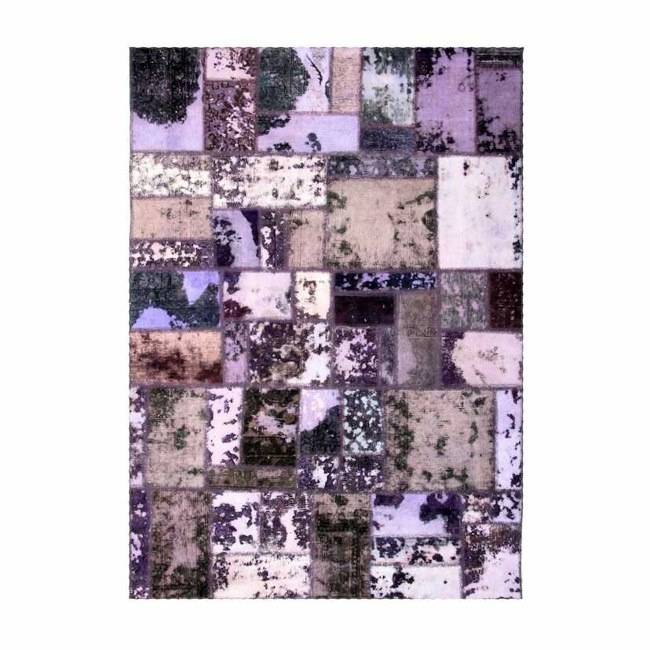 1604048-1 Hand-knotted Persian patchwork rug - Wool/yarn Tabriz, 164 x 231 cm