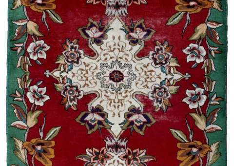 Hand-knotted Persian patina rug - Tabriz, 146 x 202 cm