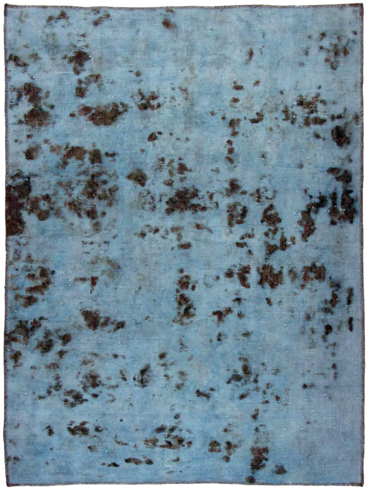 1604055-1 Hand-knotted Persian vintage rug - Blue/brown, 151 x 200 cm