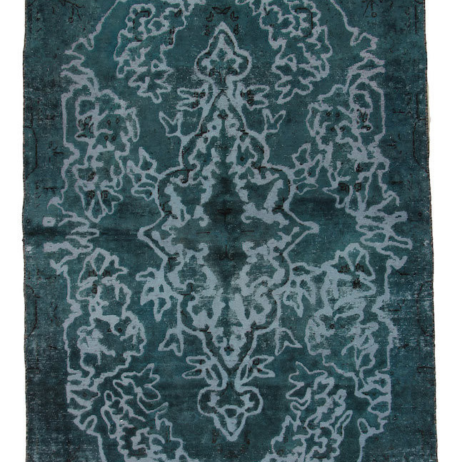 1604070-1 Hand-knotted Persian vintage rug - Tabriz wool, 132 x 224 cm