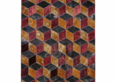 Hand-knotted Persian patchwork rug - Tabriz, 177 x 244 cm