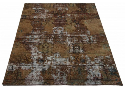 Hand-knotted Persian vintage rug - Tabriz, 155 x 219 cm