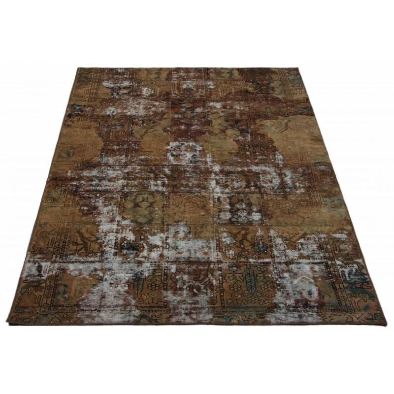 1604081-1 Hand-knotted Persian vintage rug - Tabriz, 155 x 219 cm