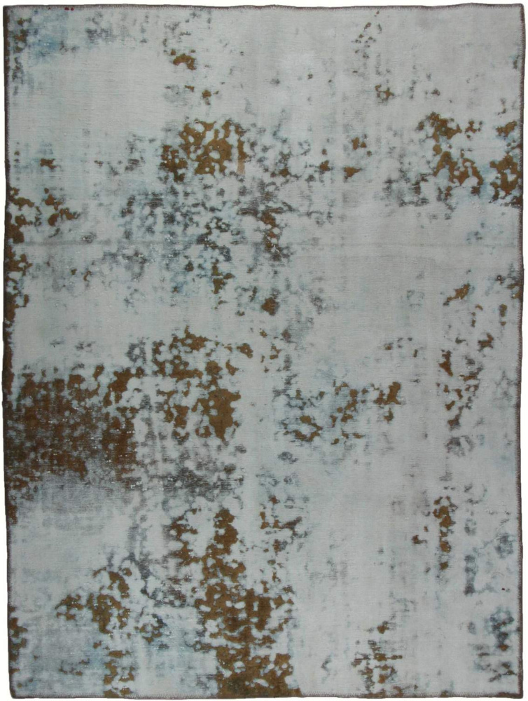1604083-1 Hand-knotted Persian vintage rug - Cream/brown, 152 x 202 cm