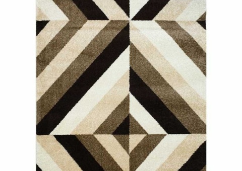 Rug - D-sign, Nova beige/dark brown, 200 x 300 cm