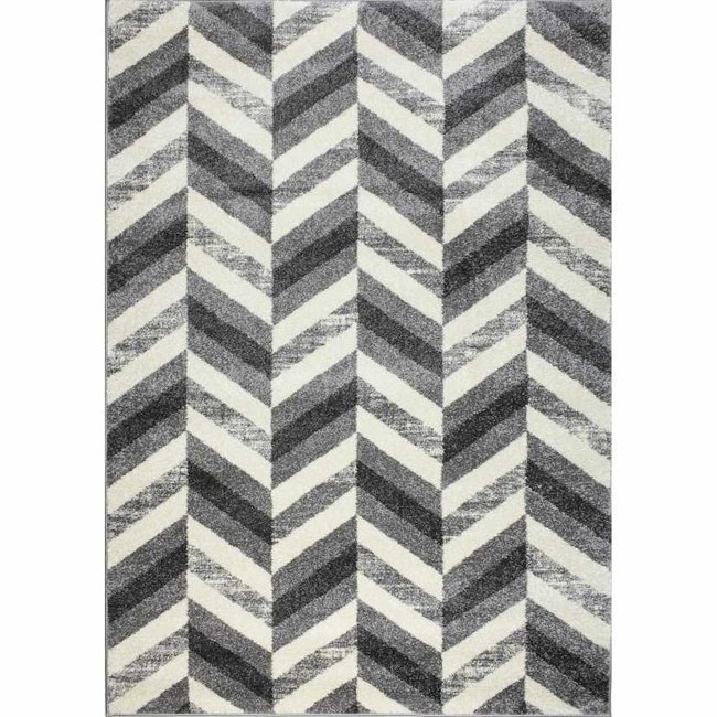 1604097-1 Rug - D-sign, Verona light grey/white, 200 x 300 cm
