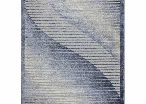 Rug - D-sign, Latina dark blue/light blue, 120 x 170 cm