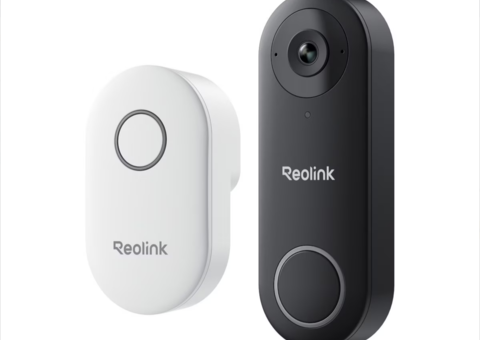 Video doorbell with doorbell Reolink Video Doorbell WiFi (black)