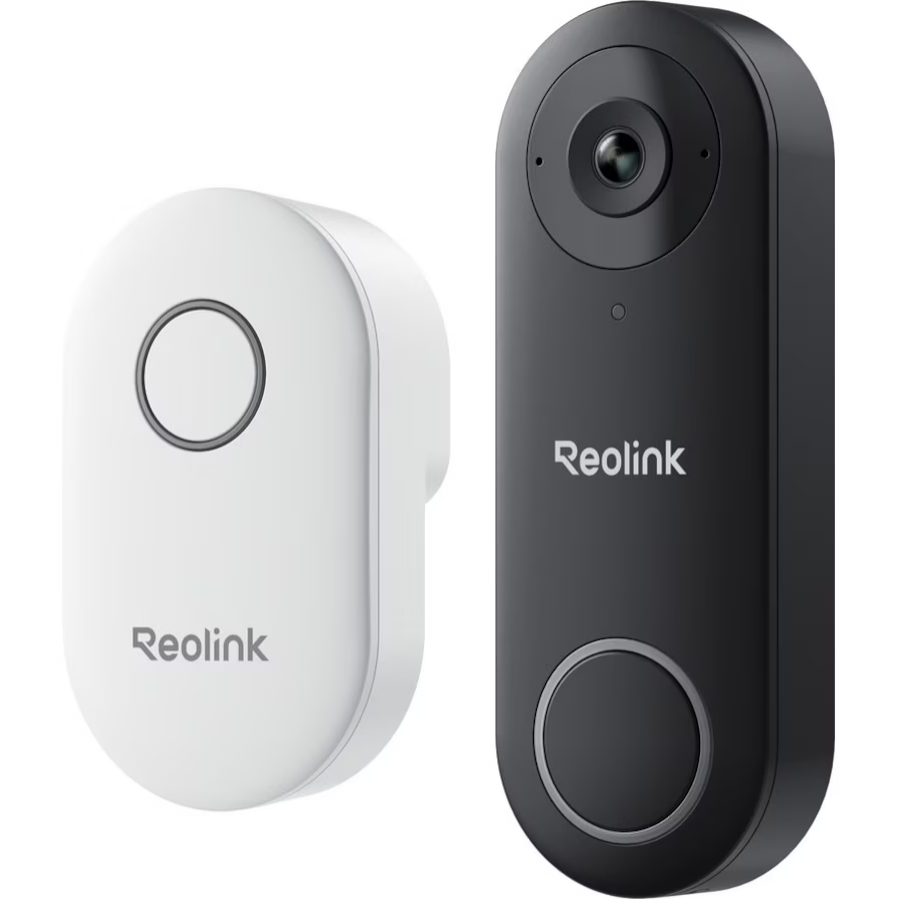 1603987-1 Video doorbell with doorbell Reolink Video Doorbell WiFi (black)