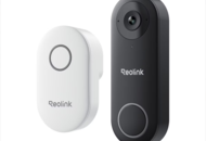 1603988 Videodörrklocka med ringklocka Reolink Video Doorbell WiFi (svart)