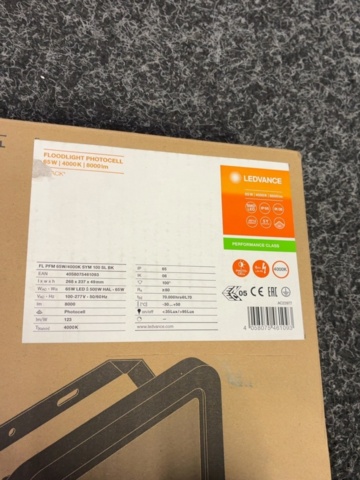 1603851-3 LED-strålkastare - Ledvance Floodlight Photocell