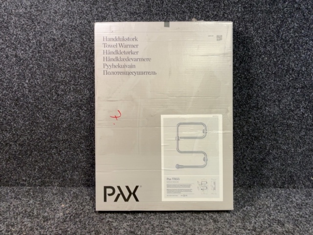 1603855-2 Elektrisk handdukstork - Pax TR55 - 454x644mm