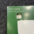 1603857-3 WC-sits hårdsits - Ifö Vinta