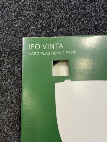 1603857-3 WC-sits hårdsits - Ifö Vinta