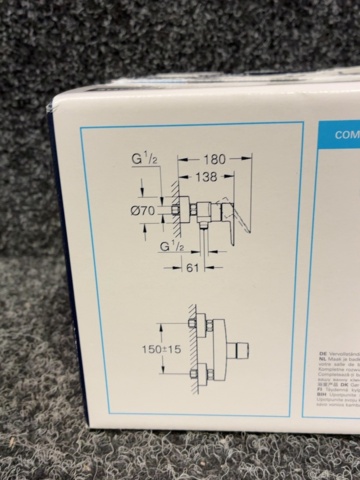 1603862-5 Duschblandare Grohe Start 150 cc