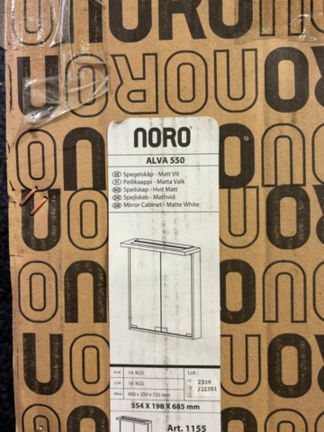 1603876-3 Spegelskåp - Noro Alva 550