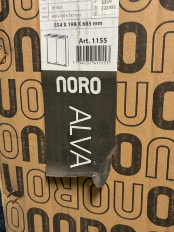 1603876-5 Spegelskåp - Noro Alva 550