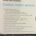 1603880-4 Trådlös rörelsedetektor - Aritech RF440I4