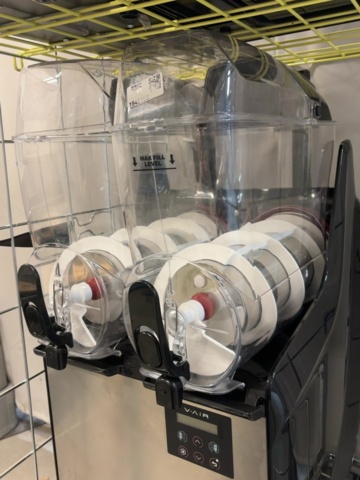 1549156-4 Slushmaskin med dubbla behållare - GBG V-Air 2B