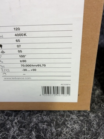 1603888-5 2 st LED-strålkastare med sensor - Ledvance Floodlight Sensor