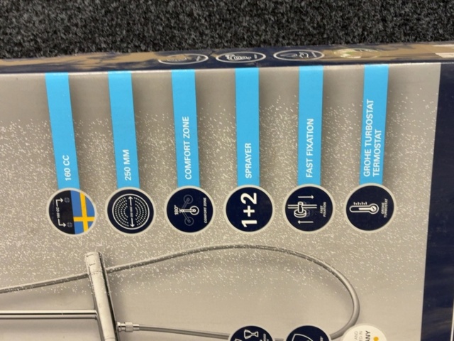 1603914-3 Takduschset - Grohe Vitalio Start System 250