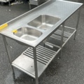 1474139-3 Rostfri bänk