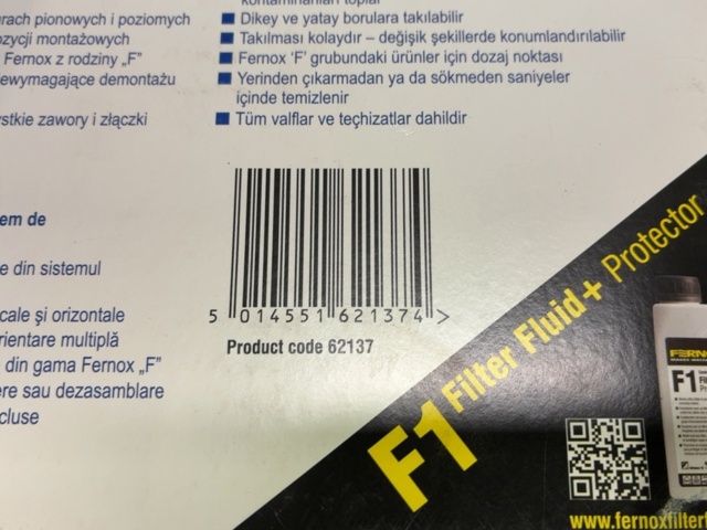 1603917-5 Systemfilter - Fernox TF1 Total Filter