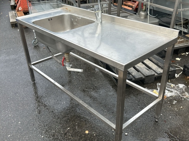 1474143-1 Rostfri bänk