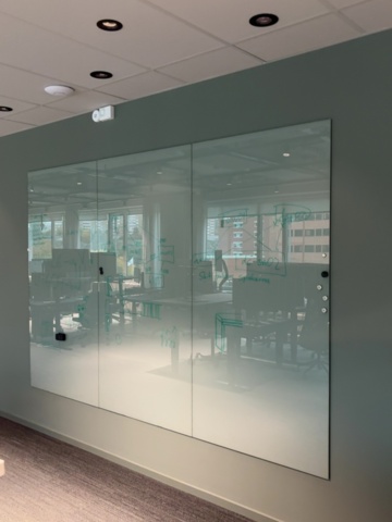 1548326-2 Whiteboardtavlor i glas 3 st