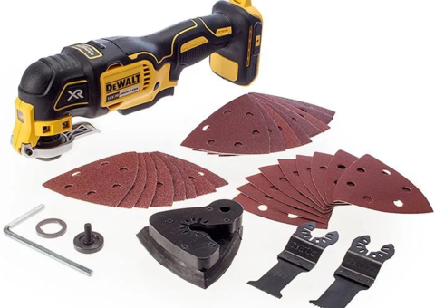 Multi-tool with accessories - DeWalt DCS355