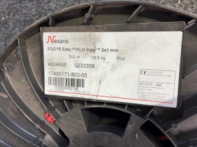 1603934-3 Brandlarmkabel Nexans EQQYB Easy/KLM Easy - 500m