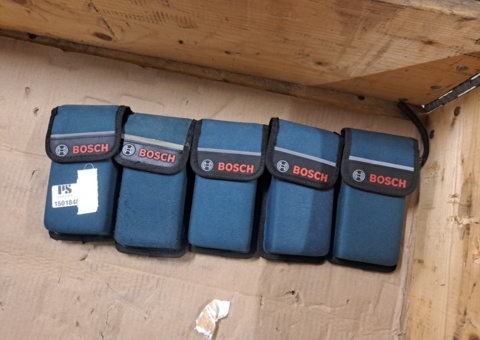 Avståndsmätare Bosch GLM 120 C 5st