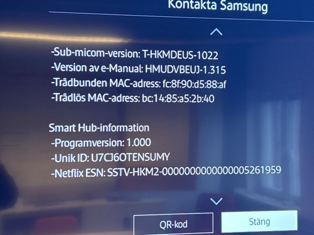 1545115-4 TV - Samsung UE65JU6075