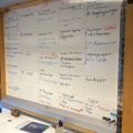 1545116-19 Konferensinredning - Bord, stolar, whiteboard, m.m.