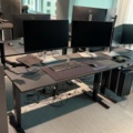1548333-26 Kontorsmöblemang och elektronikenheter för fyra arbetsplatser - Dell / HÅG / Steelcase / Svenheim
