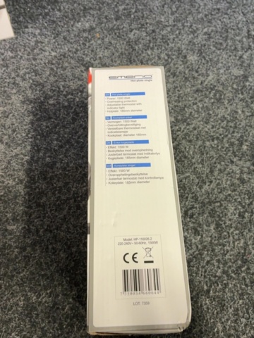 1603947-4 2 st Kokplattor Emerio HP-116026.2