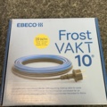 1603948-3 2 st Värmekabel Ebeco Frostvakt 10