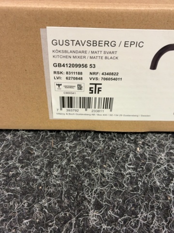1603949-5 Köksblandare Gustavsberg Epic