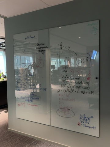 1548336-3 Whiteboardtavlor 4 st i glas