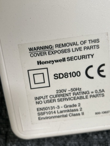 1545122-6 Larmsystem och övervakningskameror - Honeywell Security SD8100