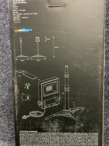 1603964-6 Arbetsbelysning - Ledvance LED Worklight 1X50W 840 Tipod
