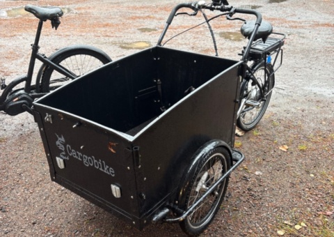 Elektrisk lastcykel med lastbox - Cargobike  FlexBox