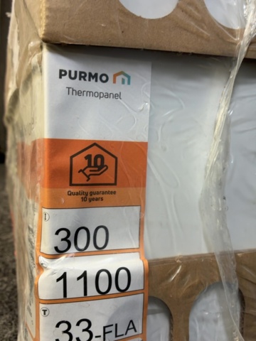 1604662-10 Radiator Purmo Thermopanel 33-FLA