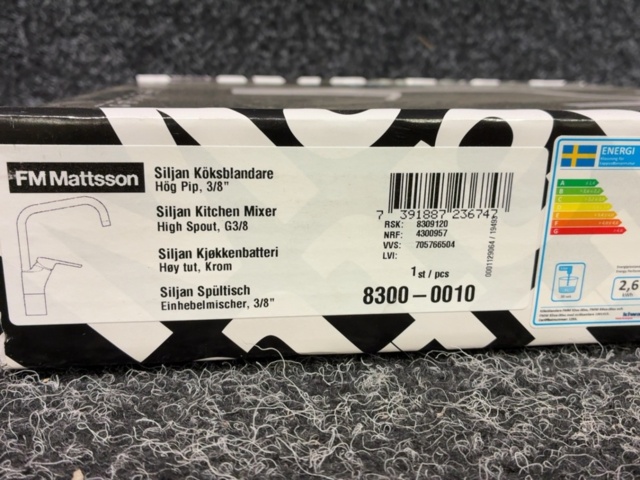 1604683-4 Köksblandare - FM Mattsson Siljan 8300-0010